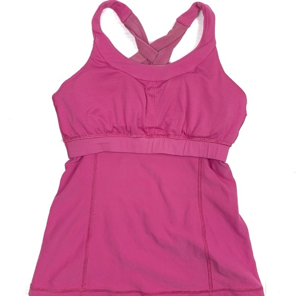 Lululemon Pink Paradise Enhearten Strappy Tank Top - Picture 5 of 8